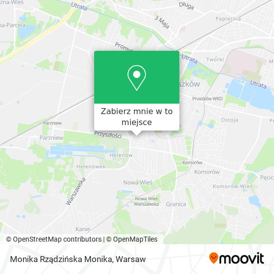 Mapa Monika Rządzińska Monika