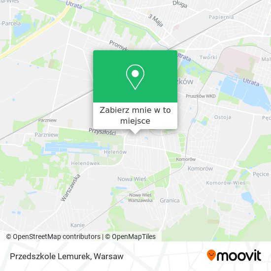 Mapa Przedszkole Lemurek