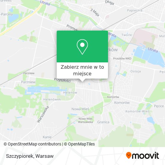 Mapa Szczypiorek