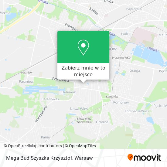 Mapa Mega Bud Szyszka Krzysztof