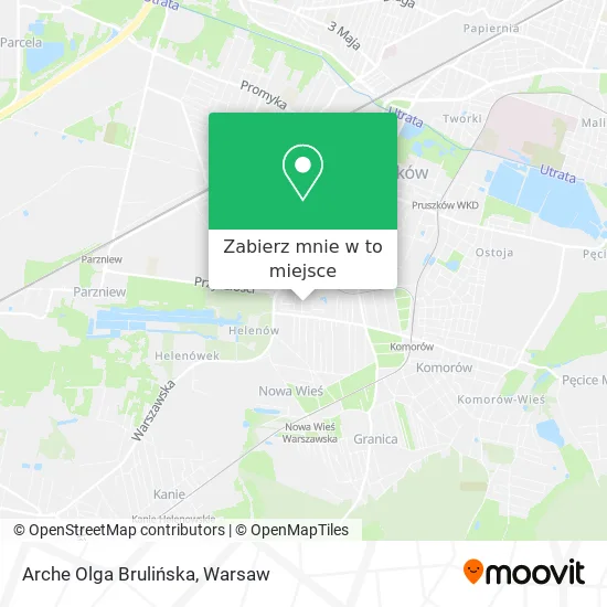 Mapa Arche Olga Brulińska