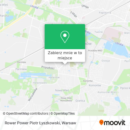 Mapa Rower Power Piotr Łyszkowski