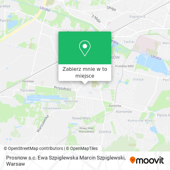 Mapa Prosnow s.c. Ewa Szpiglewska Marcin Szpiglewski