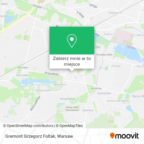 Mapa Gremont Grzegorz Foltak