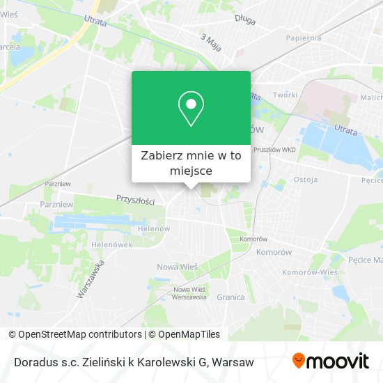 Mapa Doradus s.c. Zieliński k Karolewski G