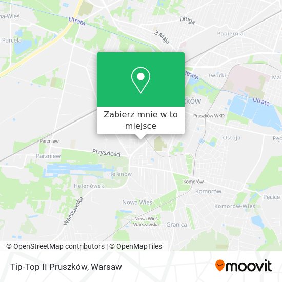 Mapa Tip-Top II Pruszków