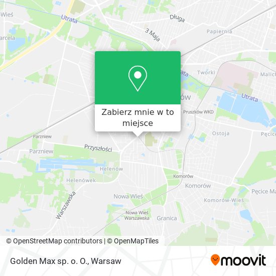 Mapa Golden Max sp. o. O.