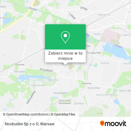 Mapa Novbudex Sp z o O