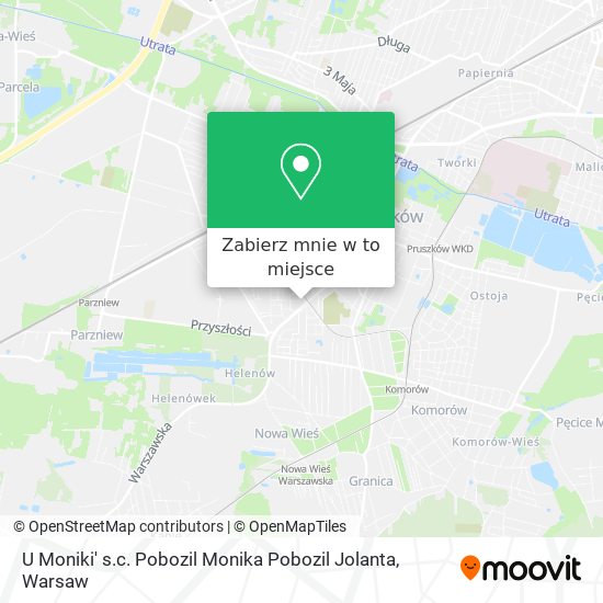 Mapa U Moniki' s.c. Pobozil Monika Pobozil Jolanta