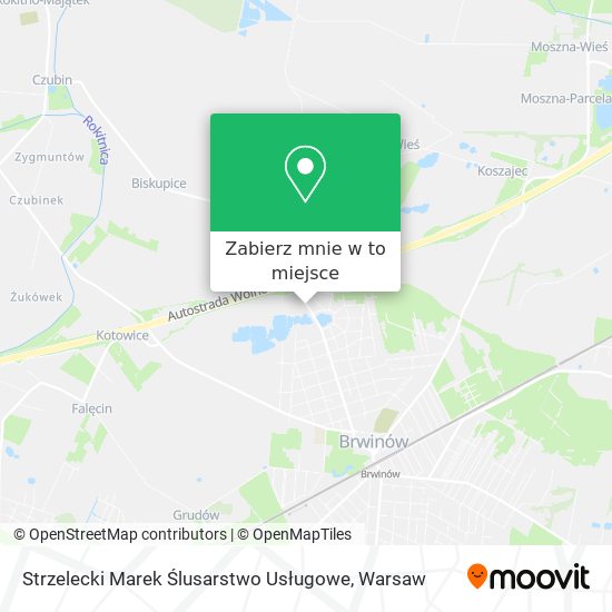 Mapa Strzelecki Marek Ślusarstwo Usługowe