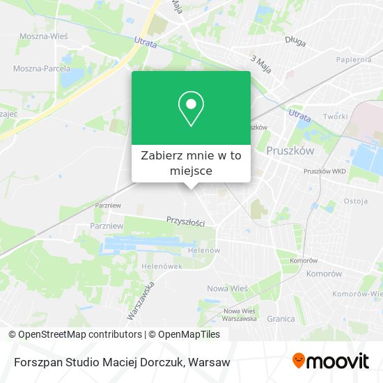 Mapa Forszpan Studio Maciej Dorczuk