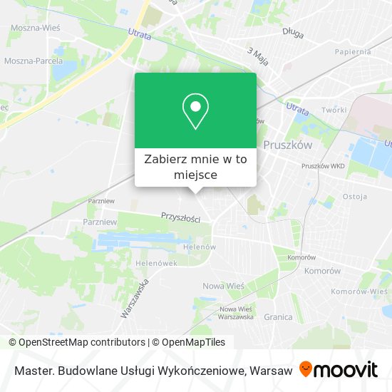 Mapa Master. Budowlane Usługi Wykończeniowe