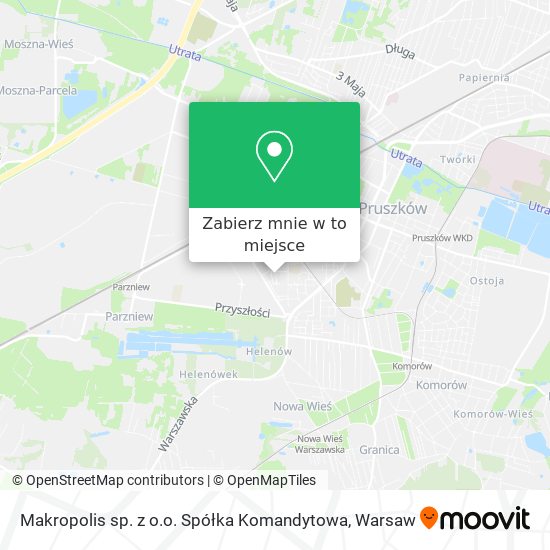 Mapa Makropolis sp. z o.o. Spółka Komandytowa