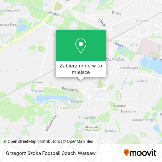 Mapa Grzegorz Szoka Football Coach