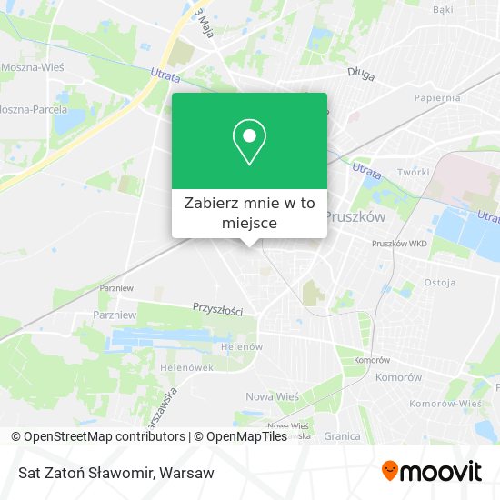 Mapa Sat Zatoń Sławomir