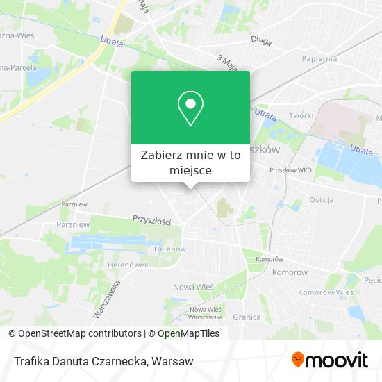 Mapa Trafika Danuta Czarnecka