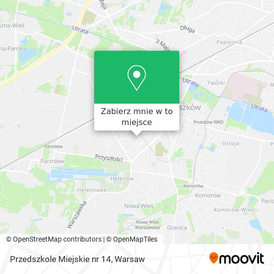 Mapa Przedszkole Miejskie nr 14