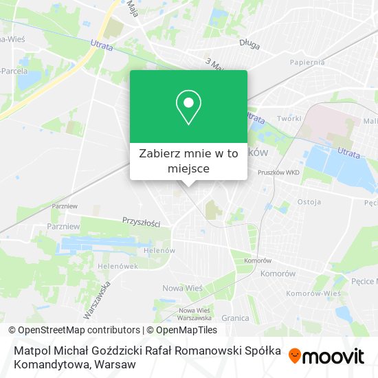 Mapa Matpol Michał Goździcki Rafał Romanowski Spółka Komandytowa