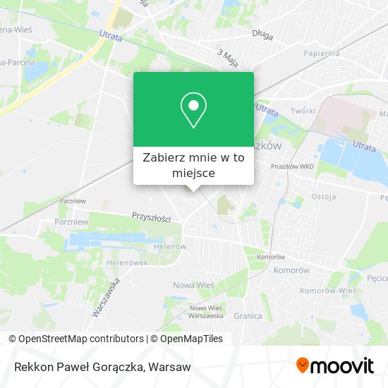 Mapa Rekkon Paweł Gorączka