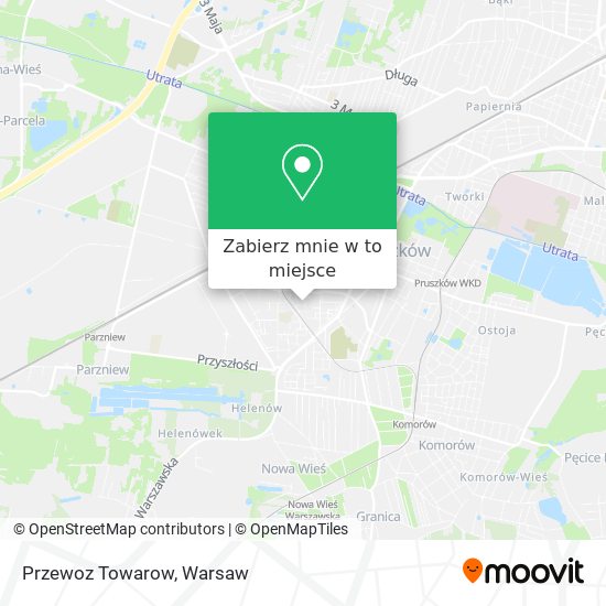 Mapa Przewoz Towarow