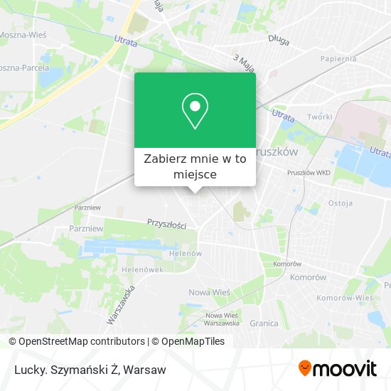 Mapa Lucky. Szymański Ż