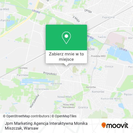 Mapa Jpm Marketing Agencja Interaktywna Monika Miszczak