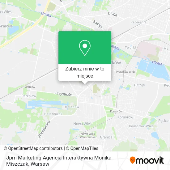 Mapa Jpm Marketing Agencja Interaktywna Monika Miszczak