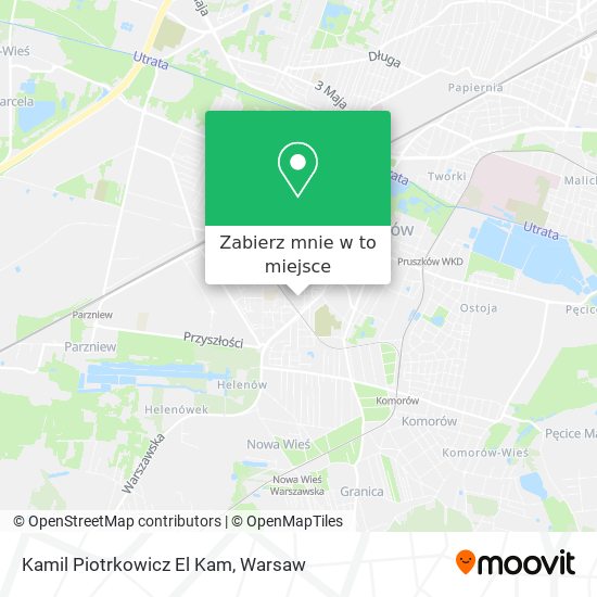 Mapa Kamil Piotrkowicz El Kam