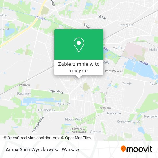 Mapa Amax Anna Wyszkowska