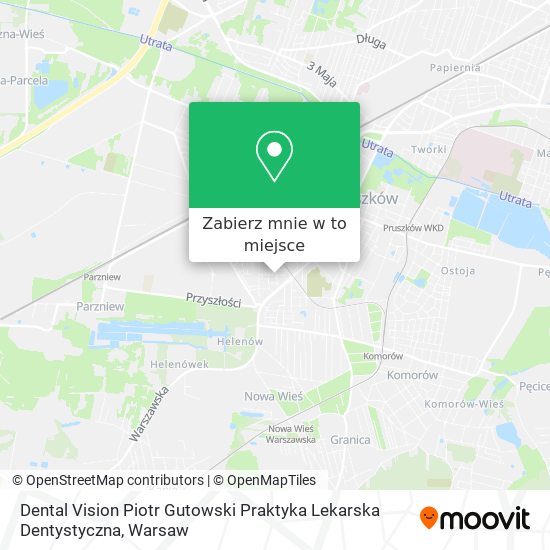 Mapa Dental Vision Piotr Gutowski Praktyka Lekarska Dentystyczna