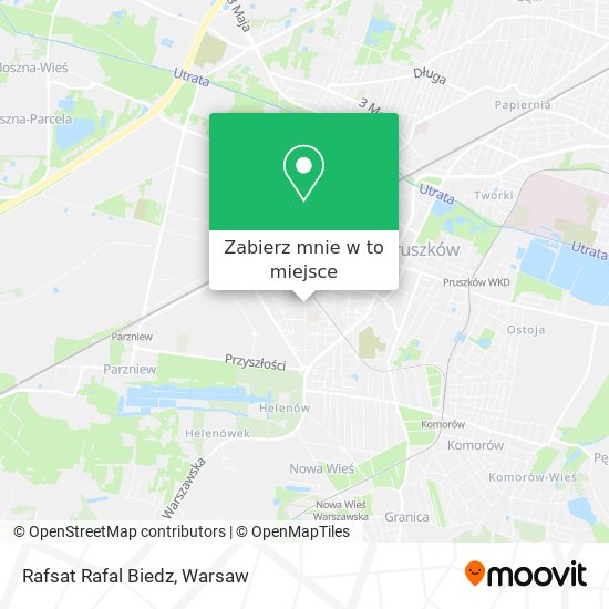 Mapa Rafsat Rafal Biedz