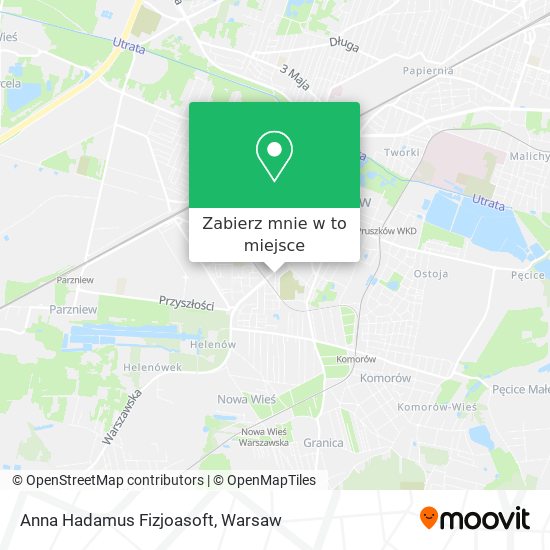 Mapa Anna Hadamus Fizjoasoft