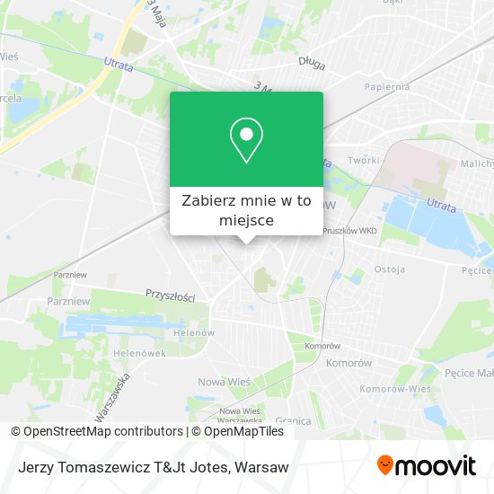 Mapa Jerzy Tomaszewicz T&Jt Jotes