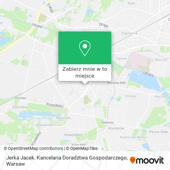 Mapa Jerka Jacek. Kancelaria Doradztwa Gospodarczego