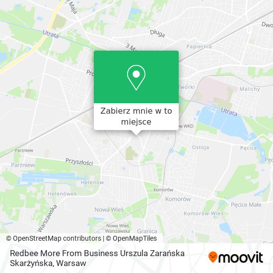 Mapa Redbee More From Business Urszula Zarańska Skarżyńska