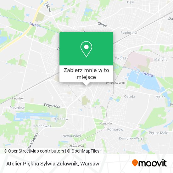 Mapa Atelier Piękna Sylwia Żuławnik