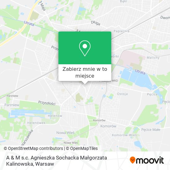 Mapa A & M s.c. Agnieszka Sochacka Małgorzata Kalinowska