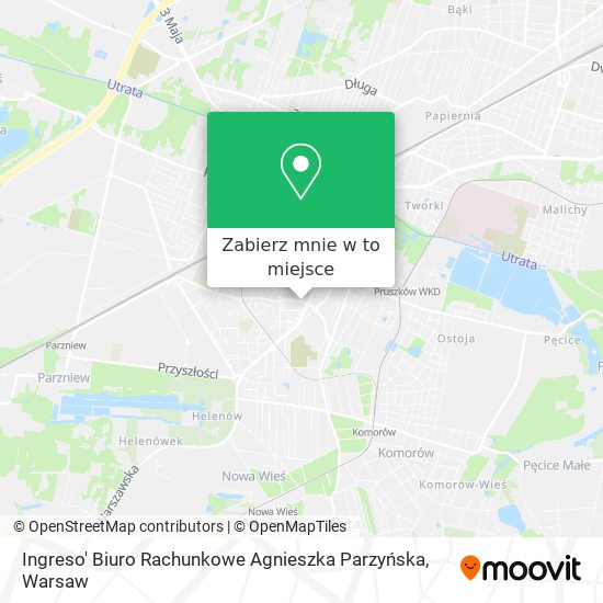 Mapa Ingreso' Biuro Rachunkowe Agnieszka Parzyńska