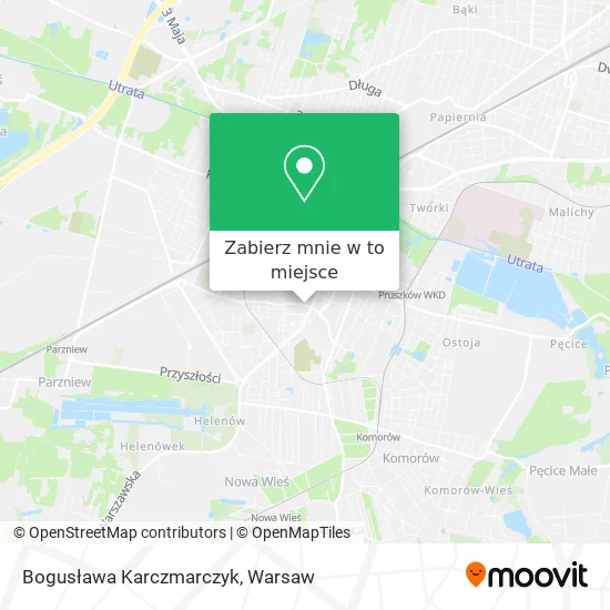 Mapa Bogusława Karczmarczyk