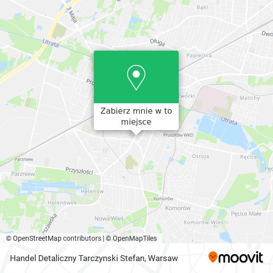 Mapa Handel Detaliczny Tarczynski Stefan