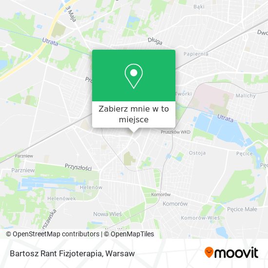 Mapa Bartosz Rant Fizjoterapia