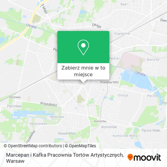 Mapa Marcepan i Kafka Pracownia Tortów Artystycznych