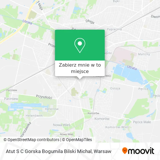 Mapa Atut S C Gorska Bogumila Bilski Michal