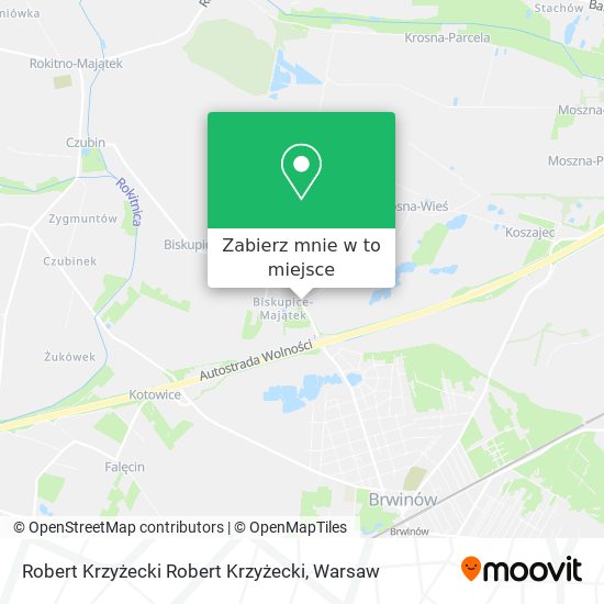 Mapa Robert Krzyżecki Robert Krzyżecki