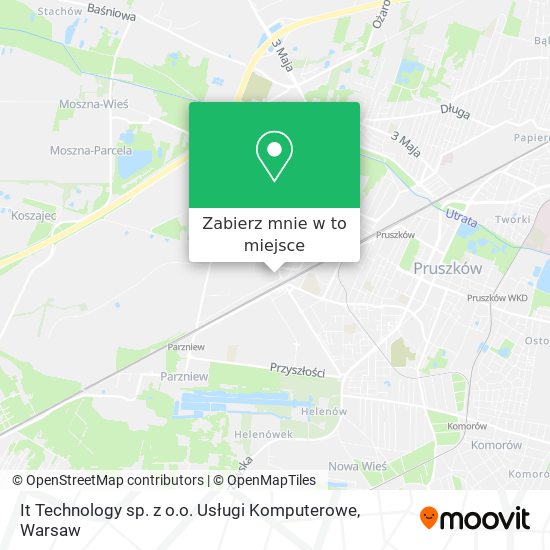 Mapa It Technology sp. z o.o. Usługi Komputerowe