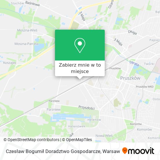 Mapa Czesław Bogumił Doradztwo Gospodarcze