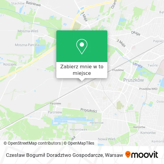 Mapa Czesław Bogumił Doradztwo Gospodarcze