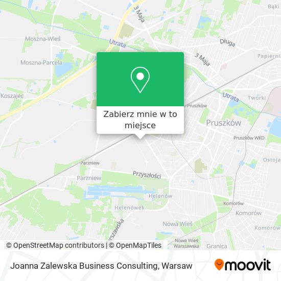 Mapa Joanna Zalewska Business Consulting