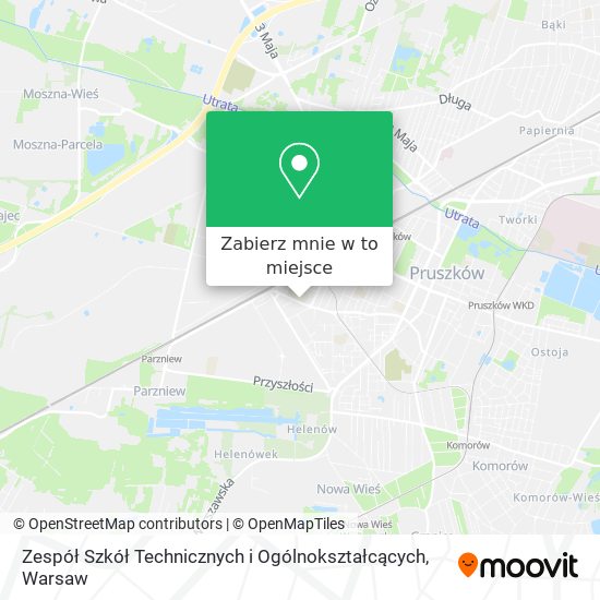 Mapa Zespół Szkół Technicznych i Ogólnokształcących