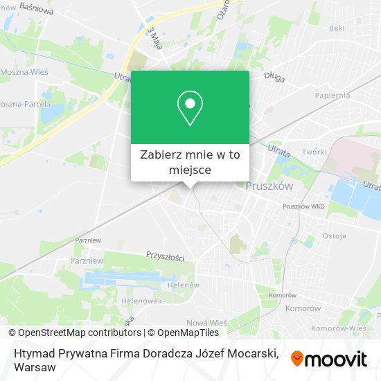 Mapa Htymad Prywatna Firma Doradcza Józef Mocarski